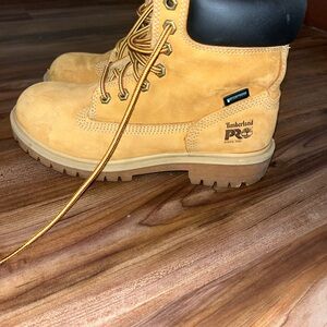 SOLD - Timberland PRO Tan Leather Boots